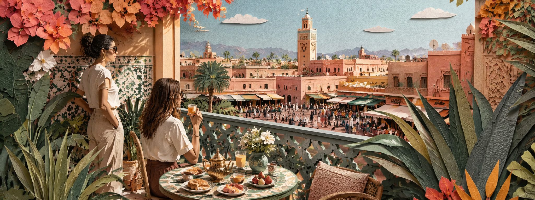 Guests on a balcony at an independently-run boutique property, the kind of hotel where rate negotiation realistically has a chance