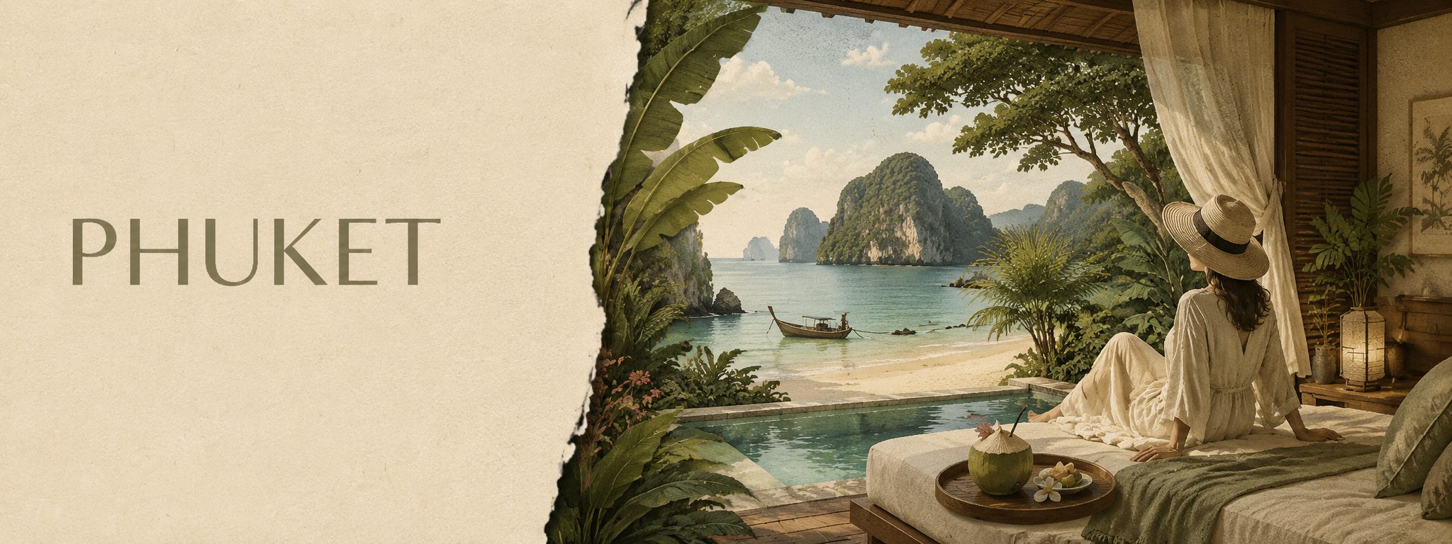 Beachfront villa in Phuket