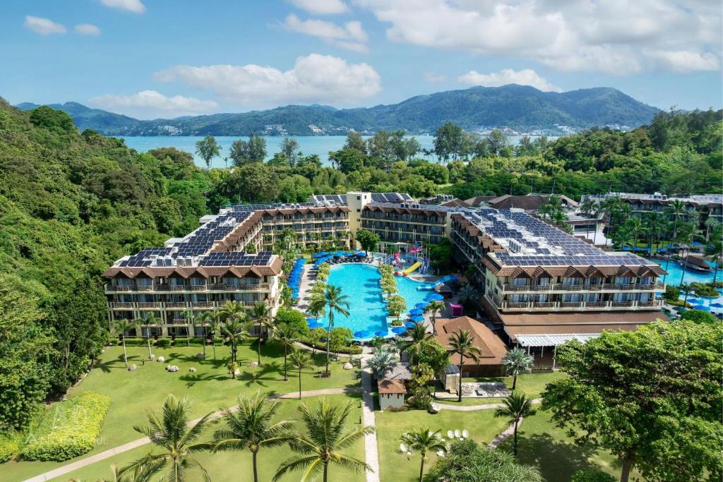 Phuket Marriott Resort & Spa, Merlin Beach, aerial pool view
